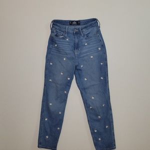 Hollister ultra high rise mom jeans brand new no tag SIZE 5R